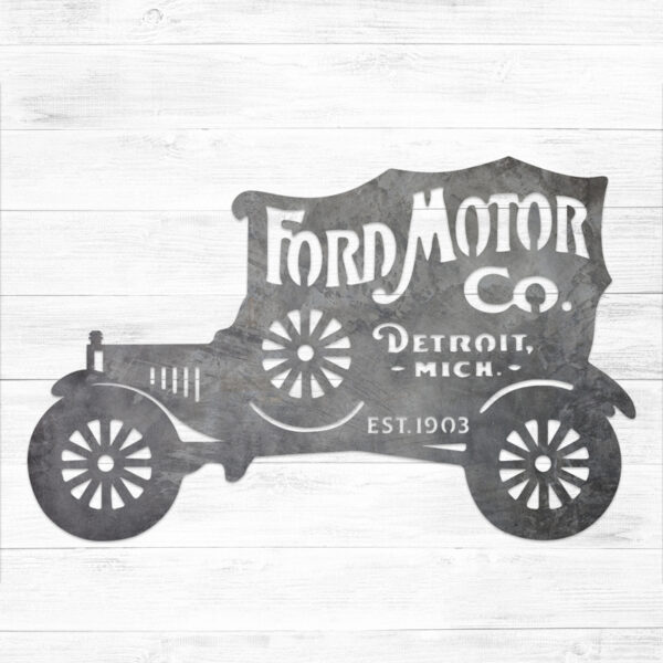 Vintage Ford Metal Sign