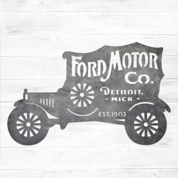 Vintage Metal Ford Sign From LMC