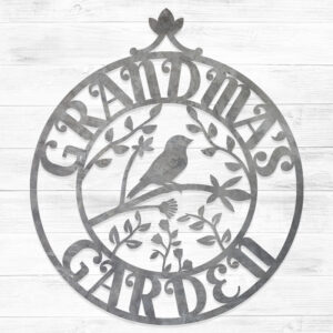 Grandmas Garden Sign - Leavenworth Metal Company