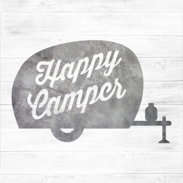 Happy camper sign perfect for RV decor