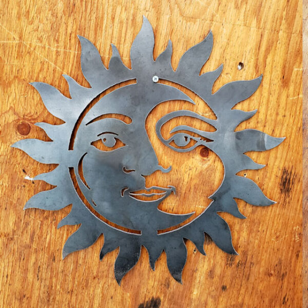 Sun and Moon Wall Decor - Leavenworth Metal Company