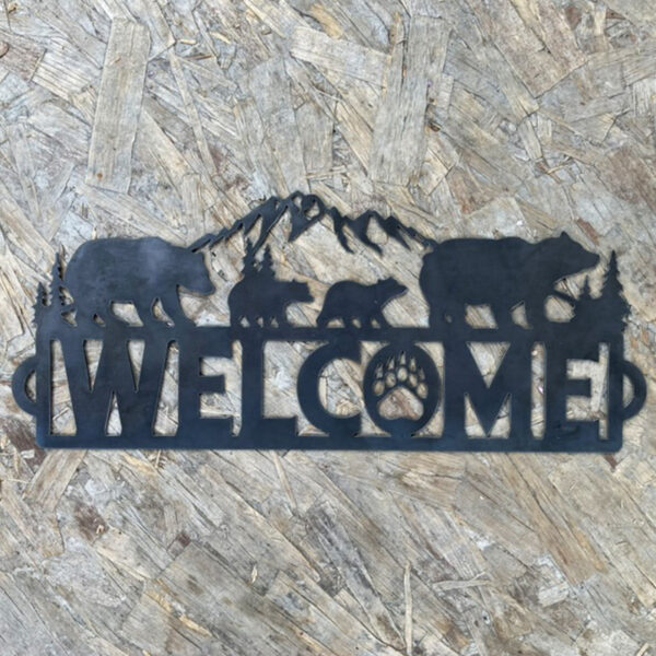 Bears Mountain Welcome Sign - LMC