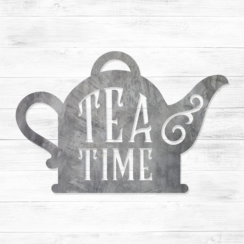 Tea Time Metal Wall Art from LMC